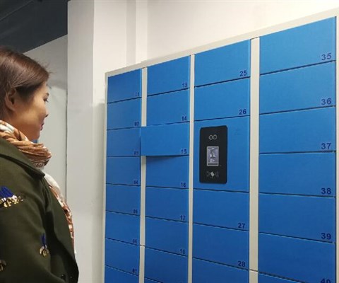 日本六九视频在线观看 红外人脸识别寄存柜,双目人脸识别柜